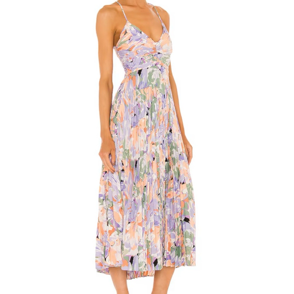 Blythe Dress in Coral Multi
ASTR the Label